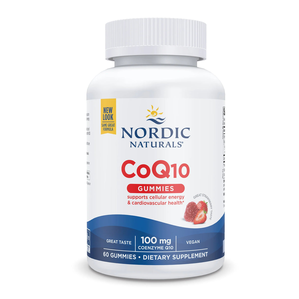 CoQ10 60 Gummies Nordic Naturals - Nutrigeek