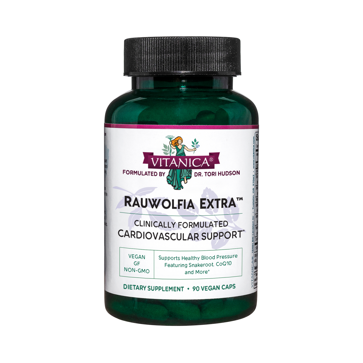 Rauwolfia Extra™ 90 capsules Vitanica - Nutrigeek