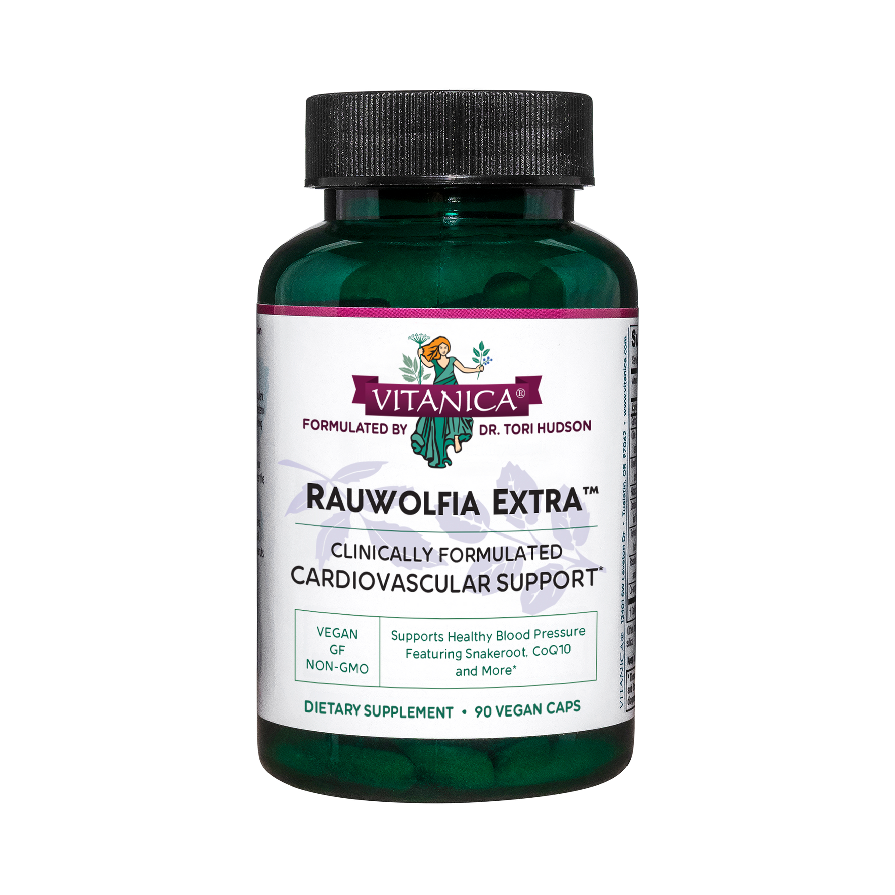 Rauwolfia Extra™ 90 capsules Vitanica - Nutrigeek