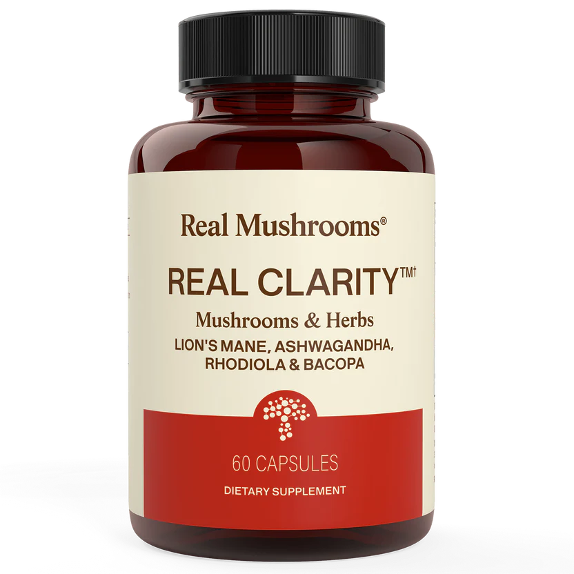 RealClarity 60 Capsules Real Mushrooms