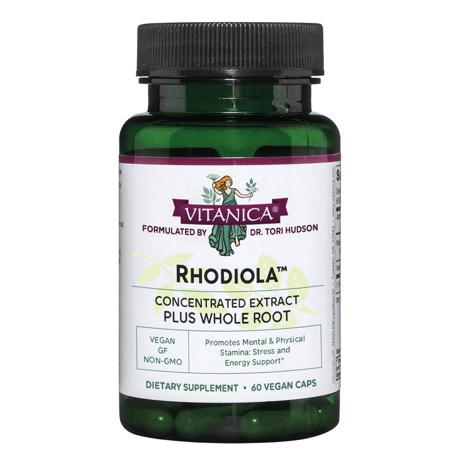 Rhodiola 60 capsules Vitanica - Nutrigeek