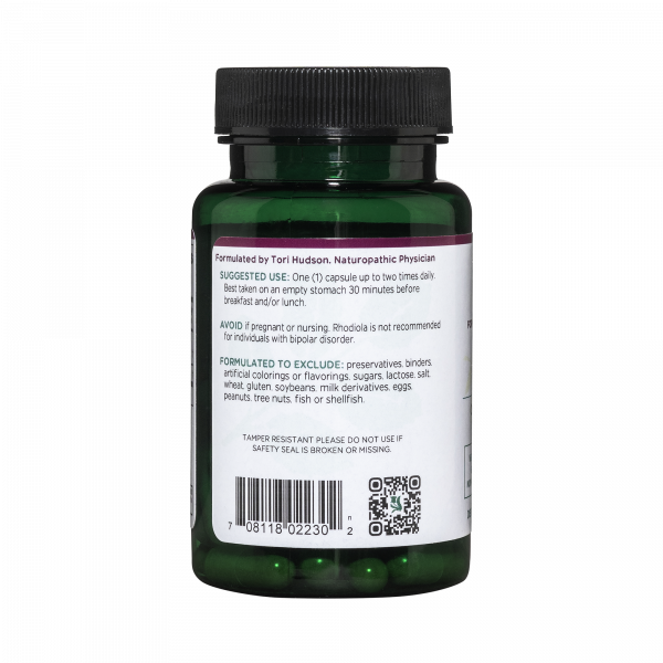 Rhodiola 60 capsules Vitanica - Nutrigeek