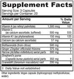Slow Flow™ 60 capsules Vitanica - Nutrigeek