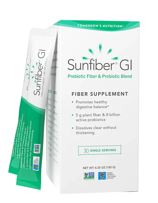 Sunfiber GI 30 Stick Packs Master Supplements
