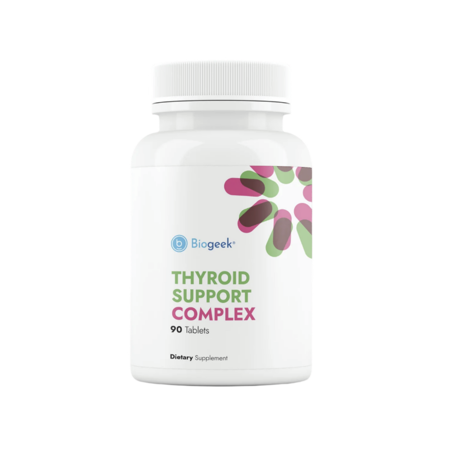 Thyroid Support Complex 90 Tablets Biogeek
