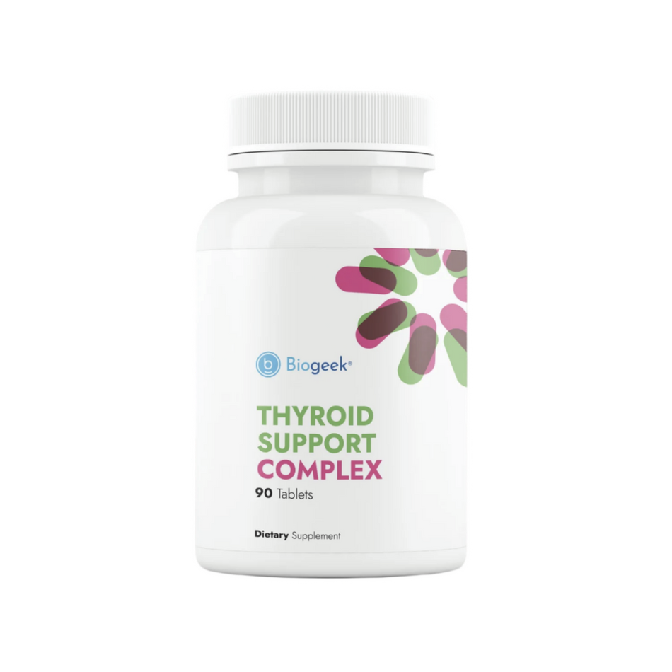 Thyroid Support Complex 90 Tablets Biogeek