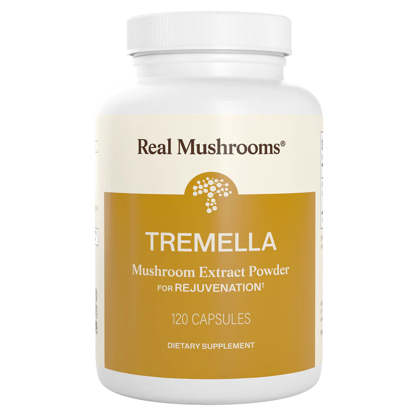 Tremella Rejuvination Extract Capsules 500 mg 120 capsules Real Mushrooms - Капсулы экстракта Tremella Rejuvination 500 мг 120 капсул Real Mushrooms