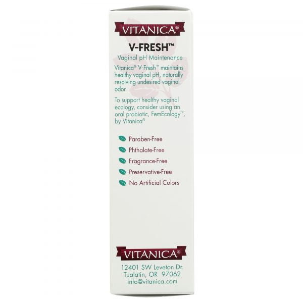 V-Fresh® 6 suppository tablets Vitanica - Nutrigeek
