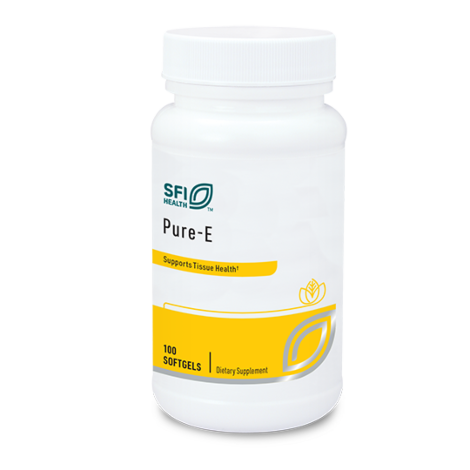 Pure E 100 softgels Klaire Labs / SFI Health
