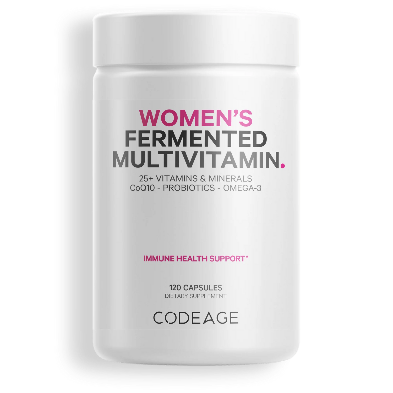 Women's Daily Fermented Multivitamin 120 capsules CodeAge