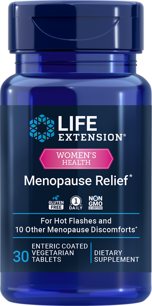 Menopause Relief 30 tablets Life Extension