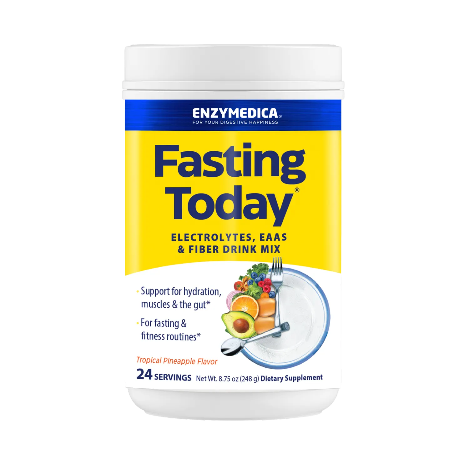 Fasting Today Powder 9.31 oz (264g) 24 servings Enzymedica