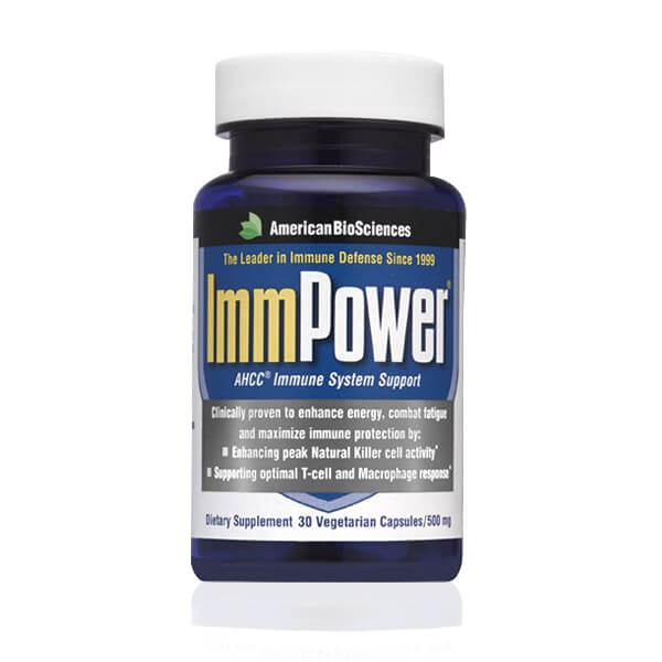 ImmPower® AHCC® 500 mg Capsules American BioSciences