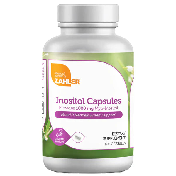 Inositol 1000 mg 120 capsules Zahler