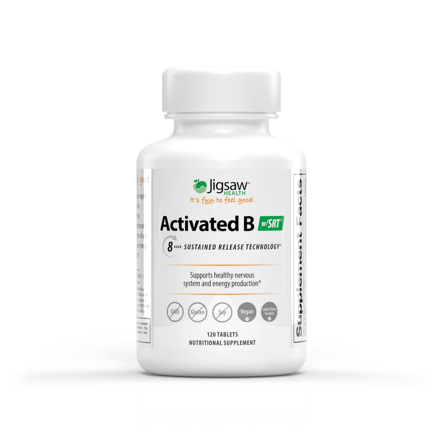 Activated B with SRT 120 Tablets Jigsaw Health