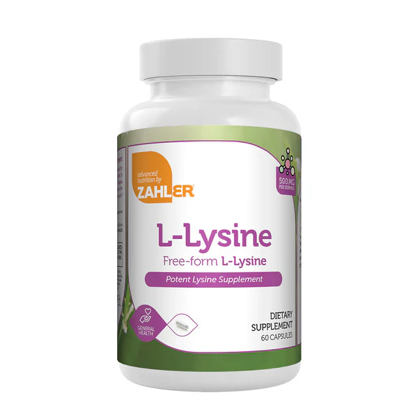 L-Lysine 500 mg 60 capsules Zahler