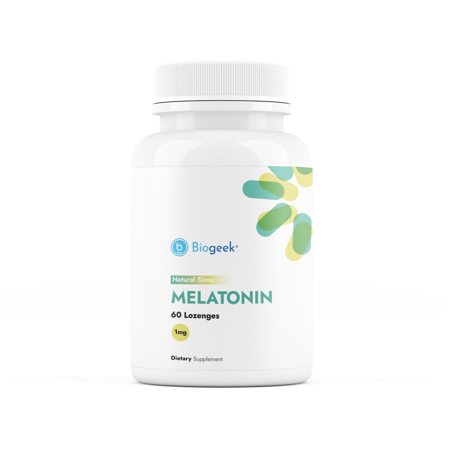 Melatonin 1 mg 60 Lozenges Biogeek