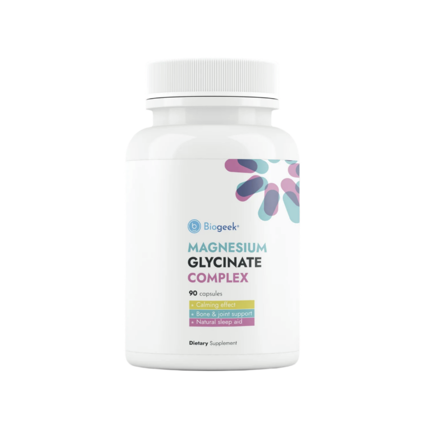 Magnesium Glycinate Complex 100 Capsules Biogeek