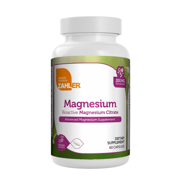 Magnesium 200mg Capsules Zahler