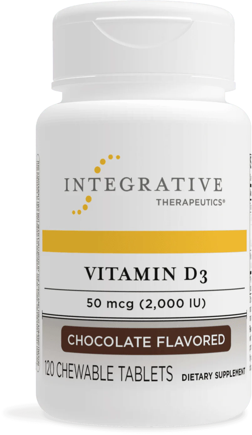 Vitamin D3 (50 mcg) 2000 IU 120 chewable Integrative Therapeutics