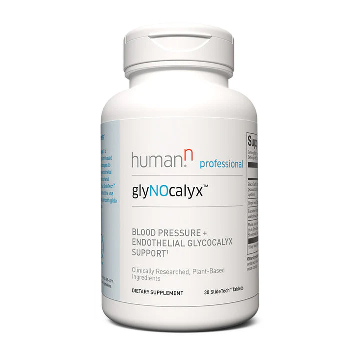 glyNOcalyx Blood Pressure + Endothelial Glycocalyx Support 30 SlideTech Tablets HumanN
