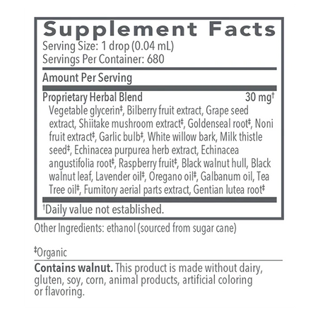 Biocidin Advanced Formula 1 oz Biocidin Botanicals - Premium  from Bicidin Botanicals - Just $65! Shop now at Nutrigeek