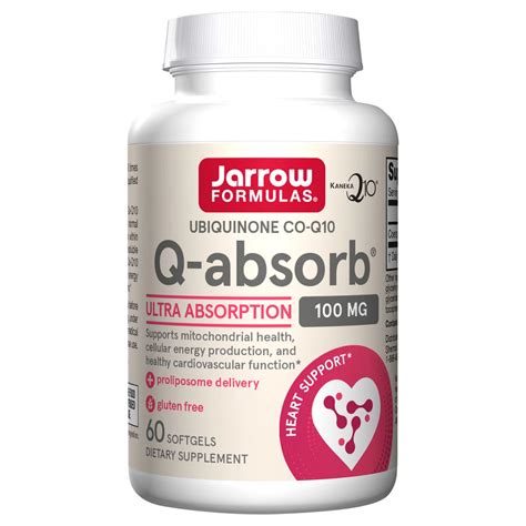 Q-Absorb Co-Q10 100 мг Jarrow Formulas