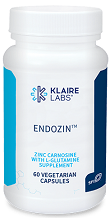 EndoZin™ 60 capsules Klaire Labs - Premium Vitamins & Supplements from Klair Labs - Just $44.99! Shop now at Nutrigeek