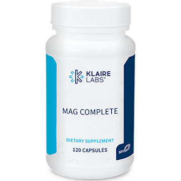 Mag Complete 240 mg 120 capsules Klaire Labs - Premium Vitamins & Supplements from Klair Labs - Just $16.99! Shop now at Nutrigeek