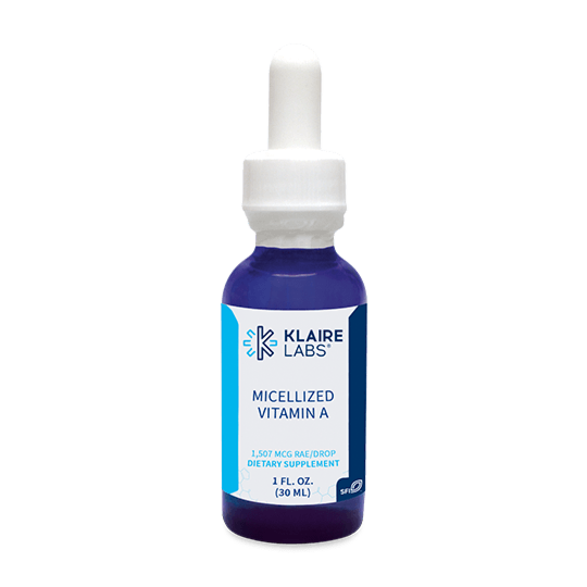 Micellized Vitamin A 1 fl oz (30ml) Klaire Labs - Premium Vitamins & Supplements from Klair Labs - Just $24.99! Shop now at Nutrigeek