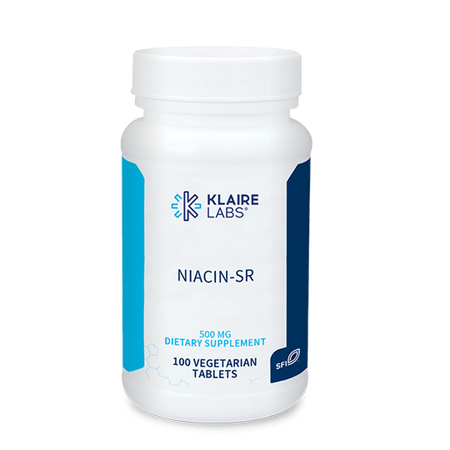 Niacin-SR 100 tablets Klaire Labs - Premium Vitamins & Supplements from Klair Labs - Just $19.99! Shop now at Nutrigeek