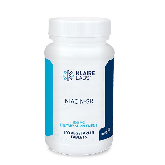 Niacin-SR 100 tablets Klaire Labs - Premium Vitamins & Supplements from Klair Labs - Just $19.99! Shop now at Nutrigeek