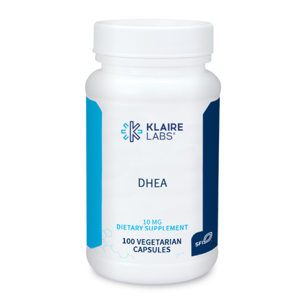 DHEA 10mg 100 capsules Klaire Labs - Premium Vitamins & Supplements from Klair Labs - Just $19.99! Shop now at Nutrigeek
