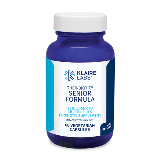 Ther-Biotic® Senior Formula Probiotic 60 capsules Klaire Labs - Premium Vitamins & Supplements from Klair Labs - Just $54.99! Shop now at Nutrigeek
