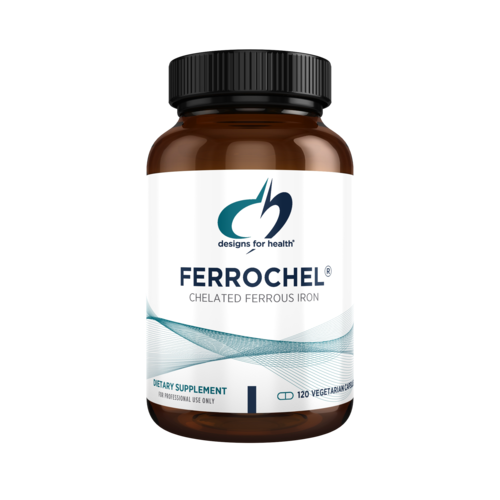 Ferrochel Iron Chelate 27 мг 120 капсул Designs for Health - Premium  from Designs for Health - Just $19.90! Shop now at Nutrigeek