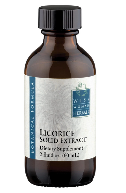 Licorice Solid Extract 2oz (60ml) Wise Woman Herbals - Premium Vitamins & Supplements from Wise Woman Herbals - Just $25.90! Shop now at Nutrigeek