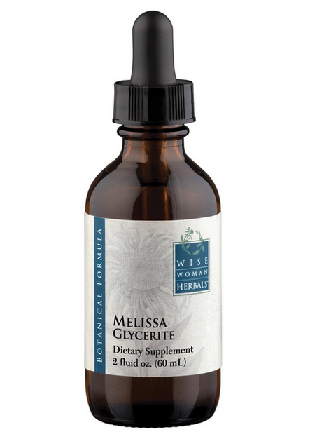 Melissa Glycerite (lemon balm) 60 ml Wise Woman Herbals - Premium  from Wise Woman Herbals - Just $29.90! Shop now at Nutrigeek