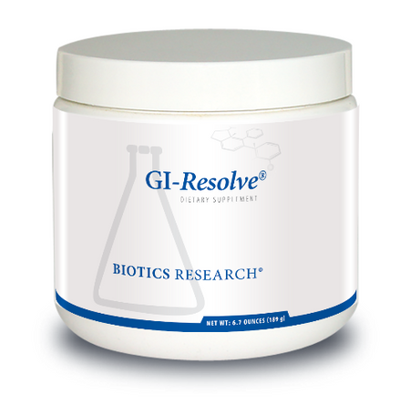 GI-Resolve® 189 g powder Biotics Research - Premium Vitamins & Supplements from Biotics Research - Just $65.00! Shop now at Nutrigeek