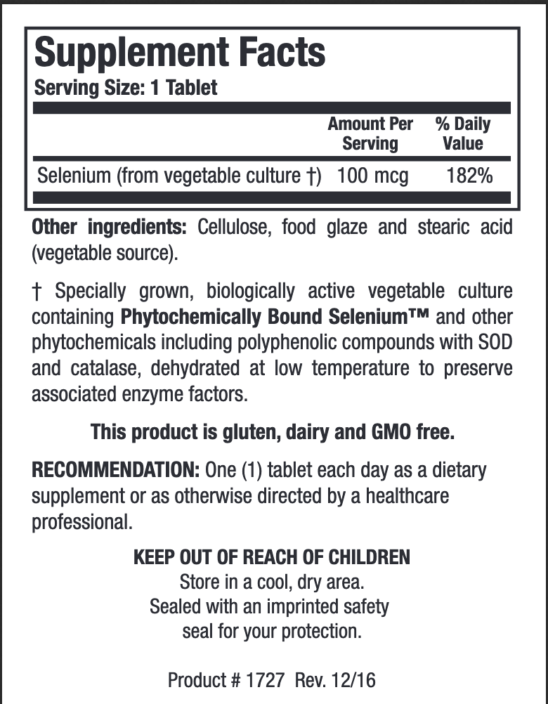 Se-Zyme Forte™ (Selenium) 100 tablets Biotics Research - Premium Vitamins & Supplements from Biotics Research - Just $18.00! Shop now at Nutrigeek