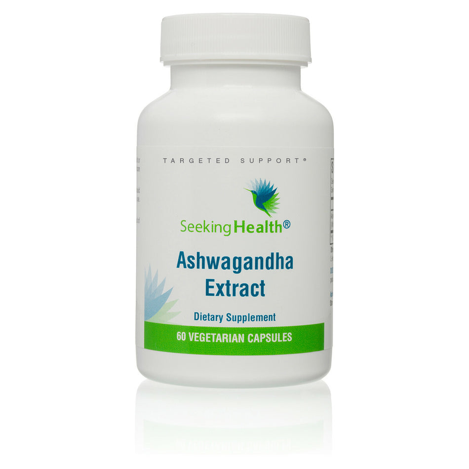 Ashwagandha Extract 60 capsules Seeking Health - Premium Vitamins & Supplements from Seeking Health - Just $21.95! Shop now at Nutrigeek
