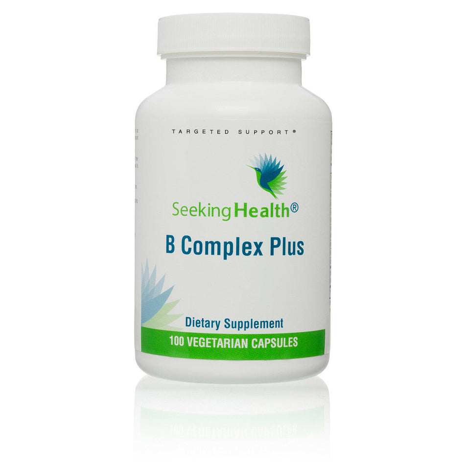 B Complex Plus 100 capsules Seeking Health - Premium Vitamins & Supplements from Seeking Health - Just $27.95! Shop now at Nutrigeek