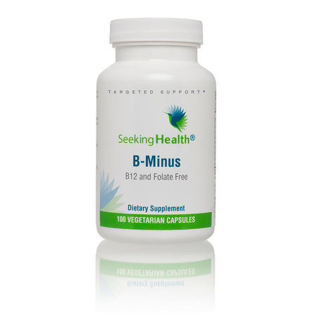 B-Minus 100 capsules Seeking Health - Premium Vitamins & Supplements from Seeking Health - Just $27.99! Shop now at Nutrigeek