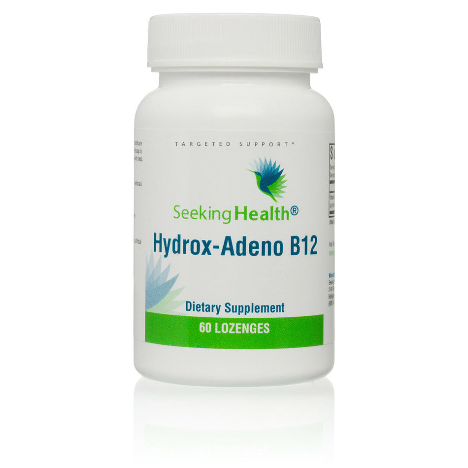 Hydrox-Adeno B12 60 Lozenges Seeking Health - Premium Vitamins & Supplements from Seeking Health - Just $21.95! Shop now at Nutrigeek