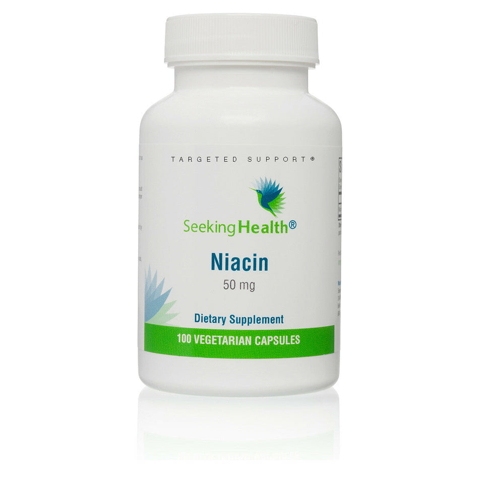 Niacin - 100 capsules Seeking Health - Premium Vitamins & Supplements from Seeking Health - Just $11! Shop now at Nutrigeek