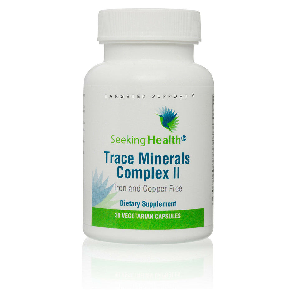 Trace Minerals Complex II 30 Capsules Seeking Health - Premium Vitamins & Supplements from Seeking Health - Just $9! Shop now at Nutrigeek