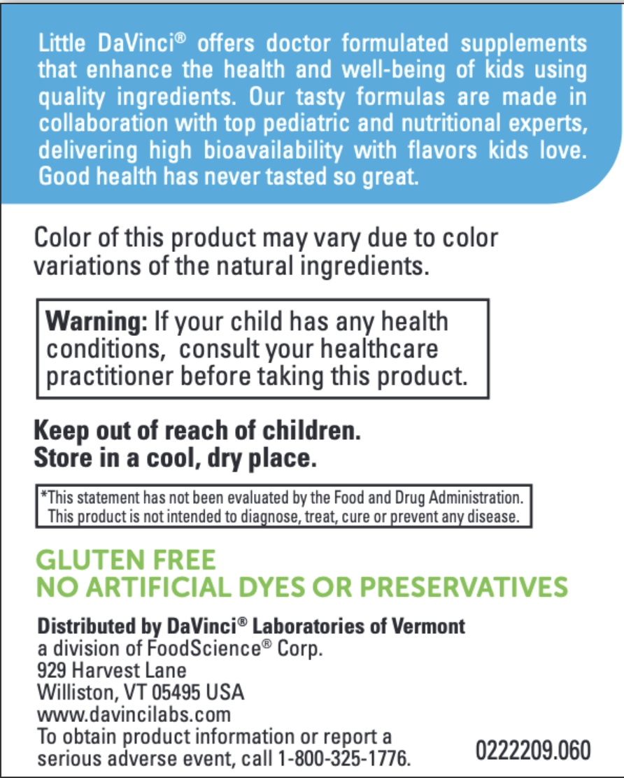 Kiddomega-3 200 Milliliters Little DaVinci - Premium Vitamins & Supplements from DaVinci - Just $38.99! Shop now at Nutrigeek