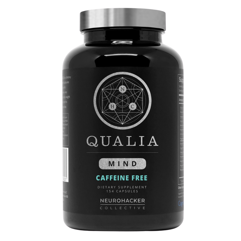 Qualia Mind Caffeine Free  154 vegcapsules NEUROHACKER COLLECTIVE - Premium  from NEUROHACKER COLLECTIVE - Just $139.90! Shop now at Nutrigeek