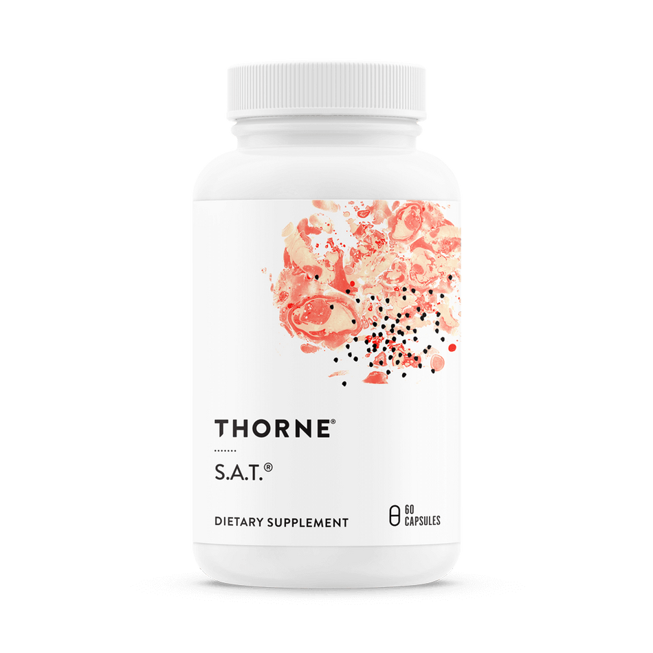 S.A.T.  60 capsules Thorne - Premium Vitamins & Supplements from Thorne - Just $39.00! Shop now at Nutrigeek