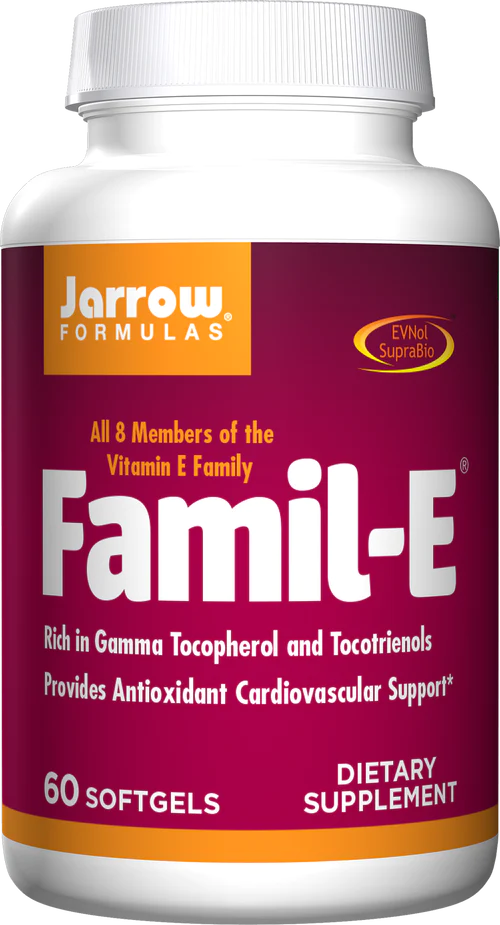 Famil E® 60 Softgels Jarrow Formulas - Premium Vitamins & Supplements from Jarrow Formulas - Just $36.99! Shop now at Nutrigeek