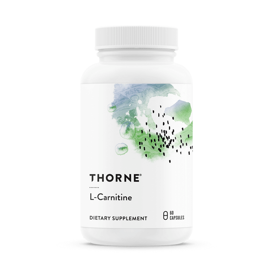 L-Carnitine  60 capsues Thorne - Premium Vitamins & Supplements from Thorne - Just $41.00! Shop now at Nutrigeek